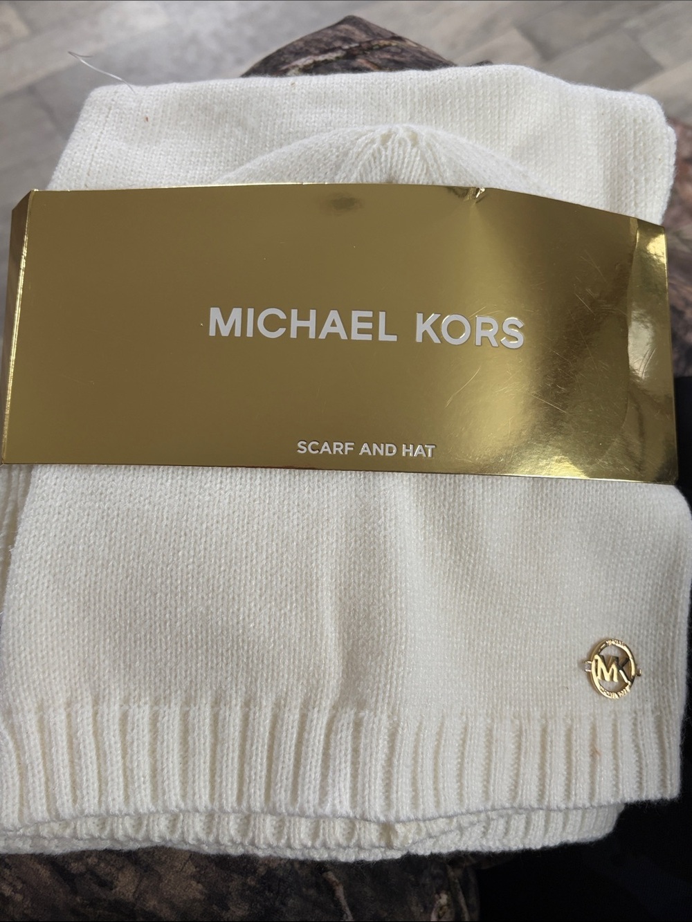 Michael Michael Kors Scarf and Hat Set